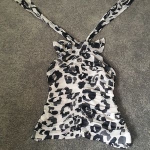 Tie next halter top